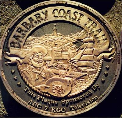 Barbary Coast Trail, San Francisco Historical Society.